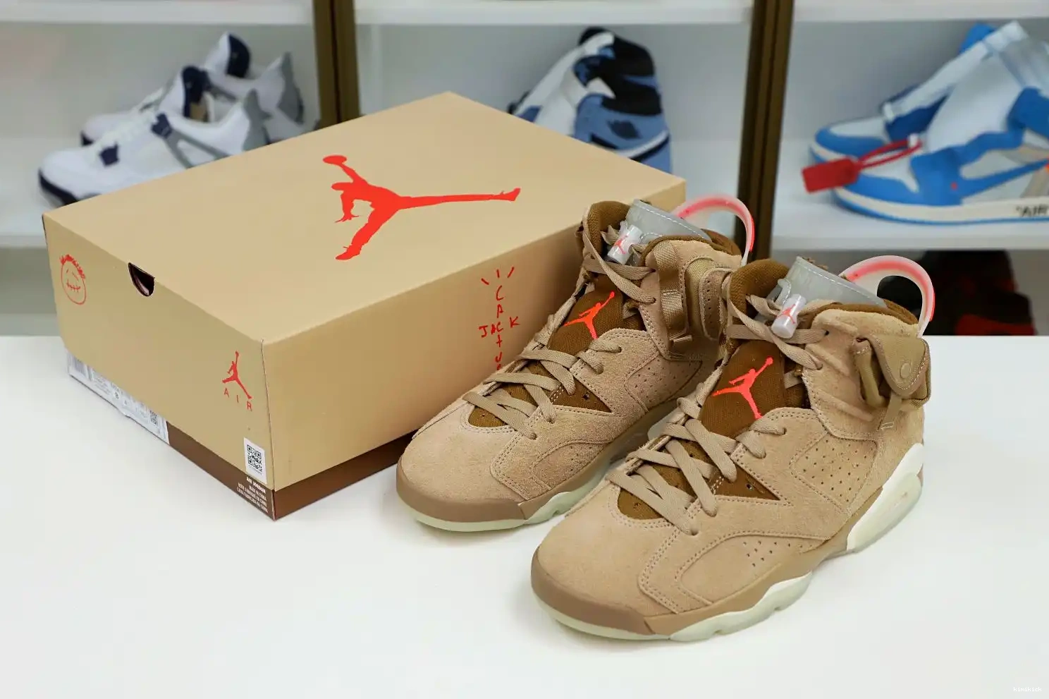 Kimikick Travis Jordan Scott Air  x SP 6 Retro 0425